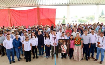 Invierte Primavera Oaxaqueña más de 3 mdp en las escuelas de San Miguel Huautla
