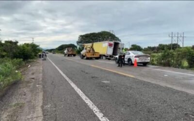 Otro caso de rapiña se registró en la región del Istmo de Tehuantepec, tras la salida de un tráiler.