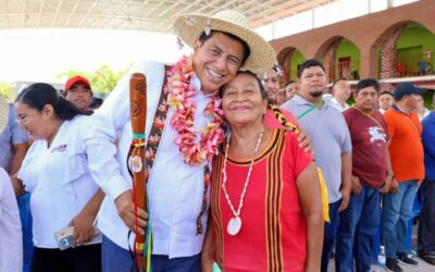 Salomón Jara da resultados en San Francisco del Mar y autoriza más de 33 mdp para obras