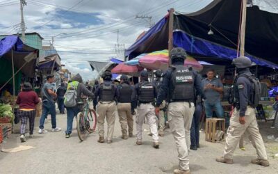 Se registra balacera entre comerciantes y transportistas en la Central de Abasto
