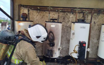 Se registra incendio en hotel del centro de la ciudad de Oaxaca
