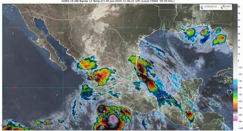 Tormenta ‘Flossie’ se acerca a Guerrero; causará lluvias en 5 estados