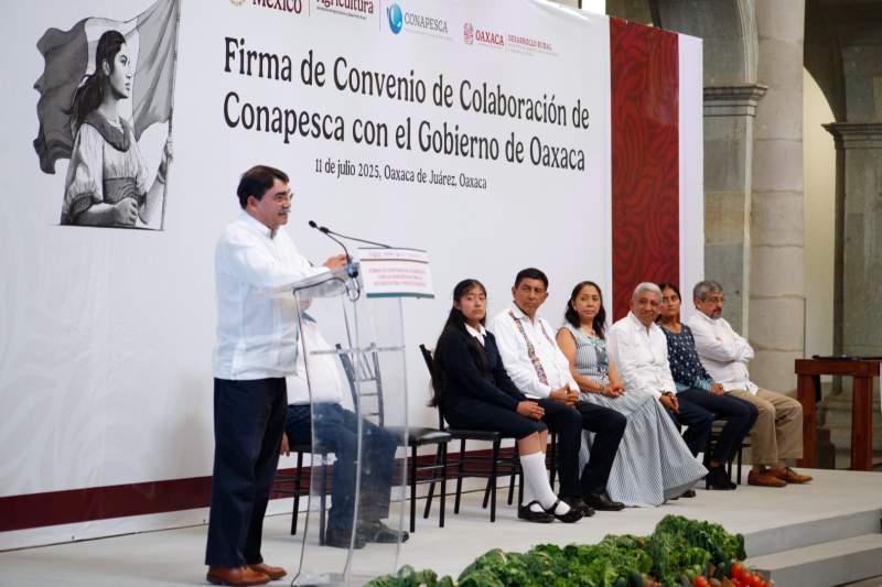 Complementa Salomón Jara alimentación de infancias con productos del mar en desayunos escolares