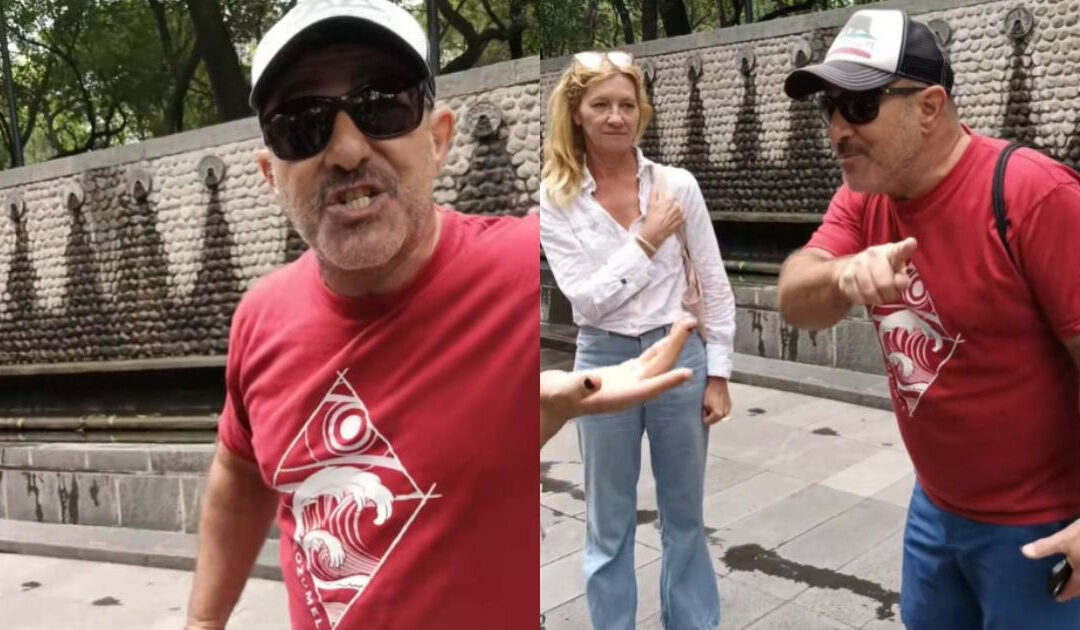 Extranjero orina en el Bosque de Chapultepec y mexicana lo pone en su lugar: «¿Cuál sorry?»