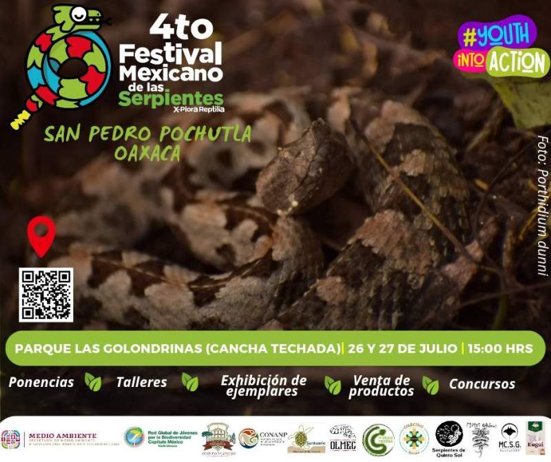 Impulsa Secretaría de Medio Ambiente nueva edición del Festival Mexicano de las Serpientes