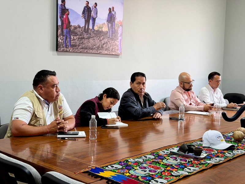Autoridades de Santiago Yosondúa retoman el diálogo para reconstruir la paz con acompañamiento del Gobierno de Oaxaca