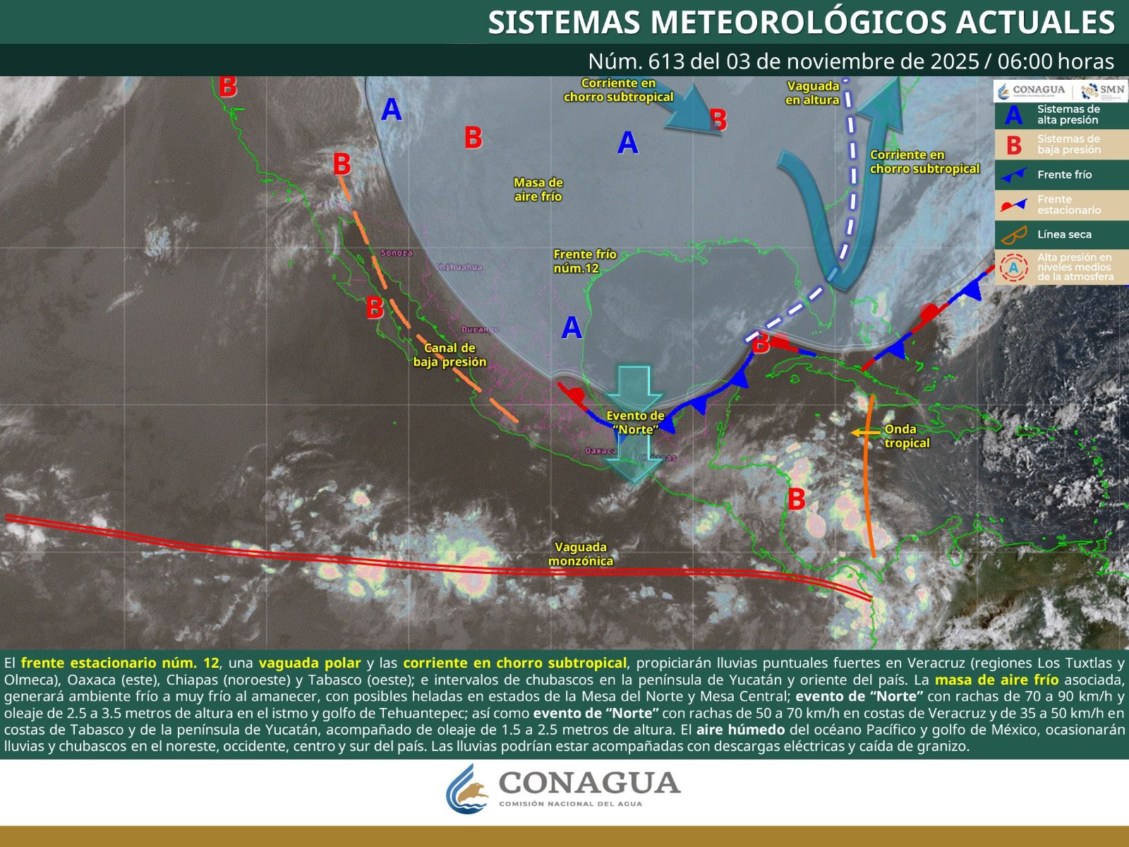 Se espera ambiente frío, tiempo ventoso y nieblas matutinas en distintas regiones de Oaxaca