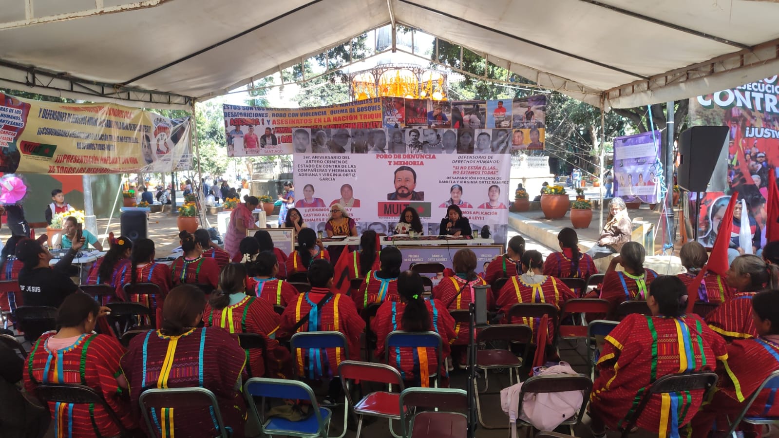 Conmemora MULT un año del asesinato de las hermanas Adriana y Virginia Ortiz García