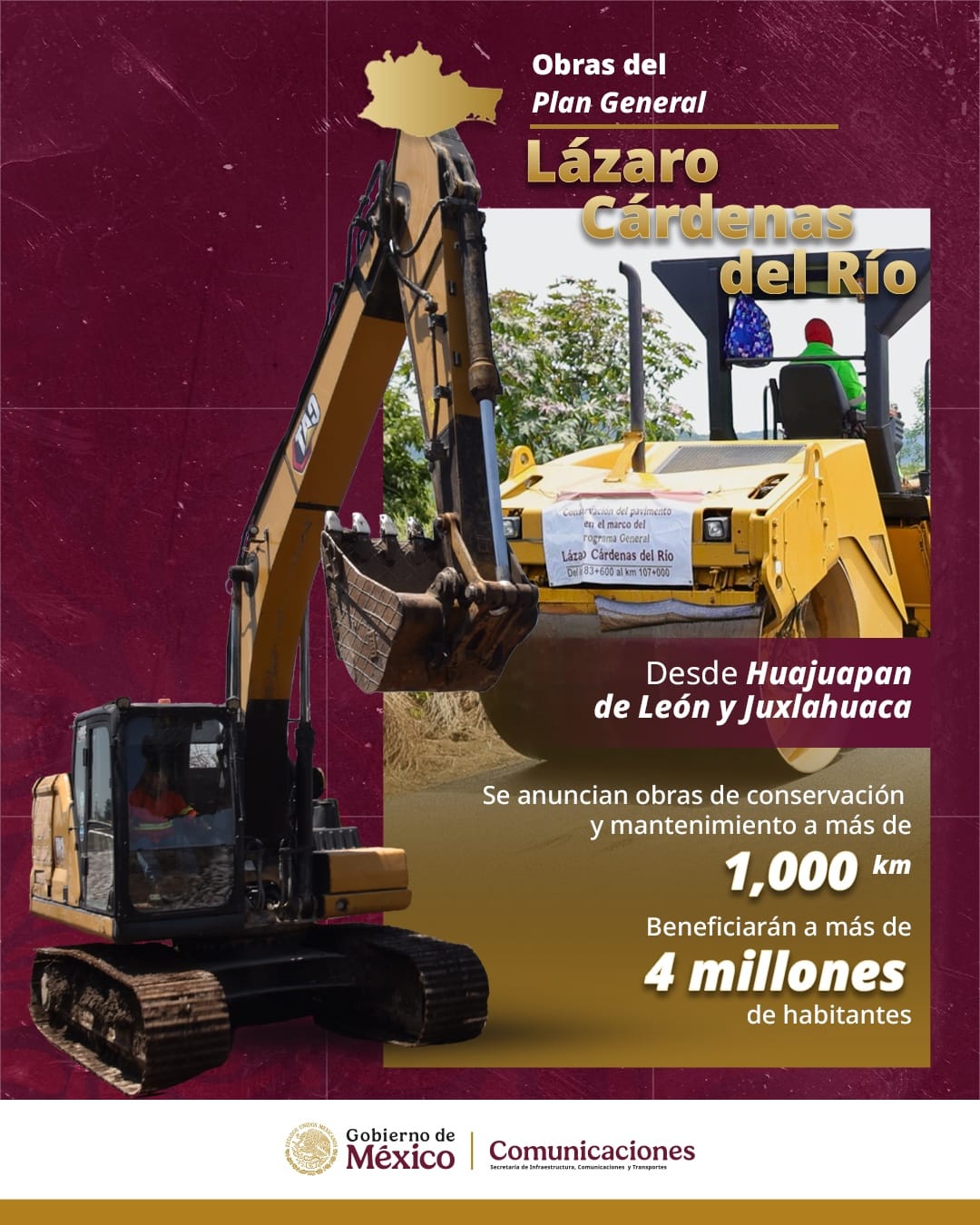 🔴🔴🛣️🛣️ Se le viene la noche a la @SICTmx @SICT_Oaxaca, avanza el plazo de la rehabilitación carretera del "Plan Lázaro Cárdenas" y no avanzan ni al 40% 🔴🔴🛣️🛣️