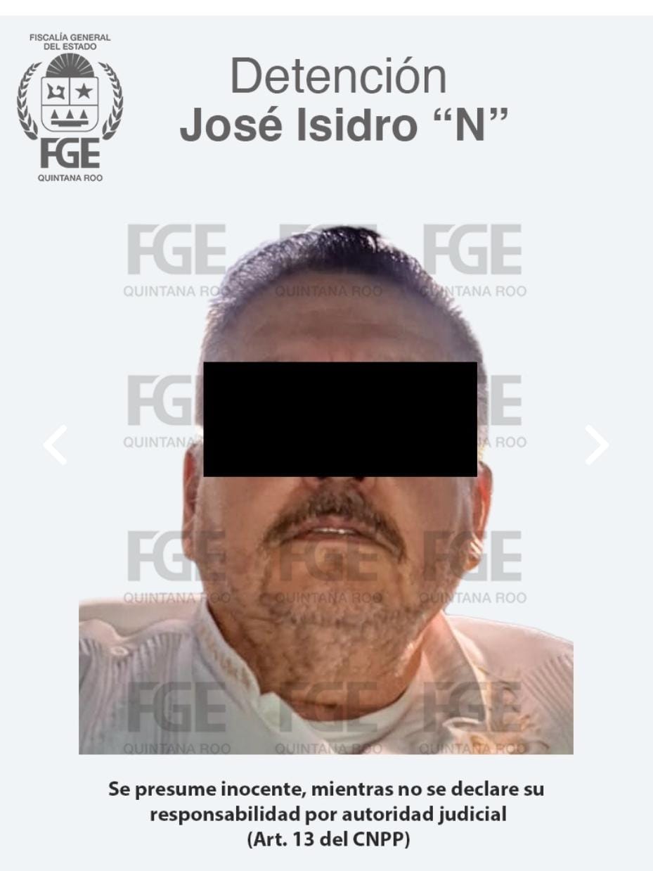 Detiene FGE Quintana Roo a líder sindical por homicidio calificado en Benito Juárez