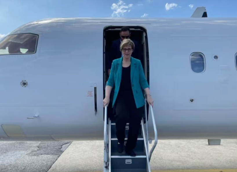 Llega la misión diplomática de Estados Unidos a Venezuela