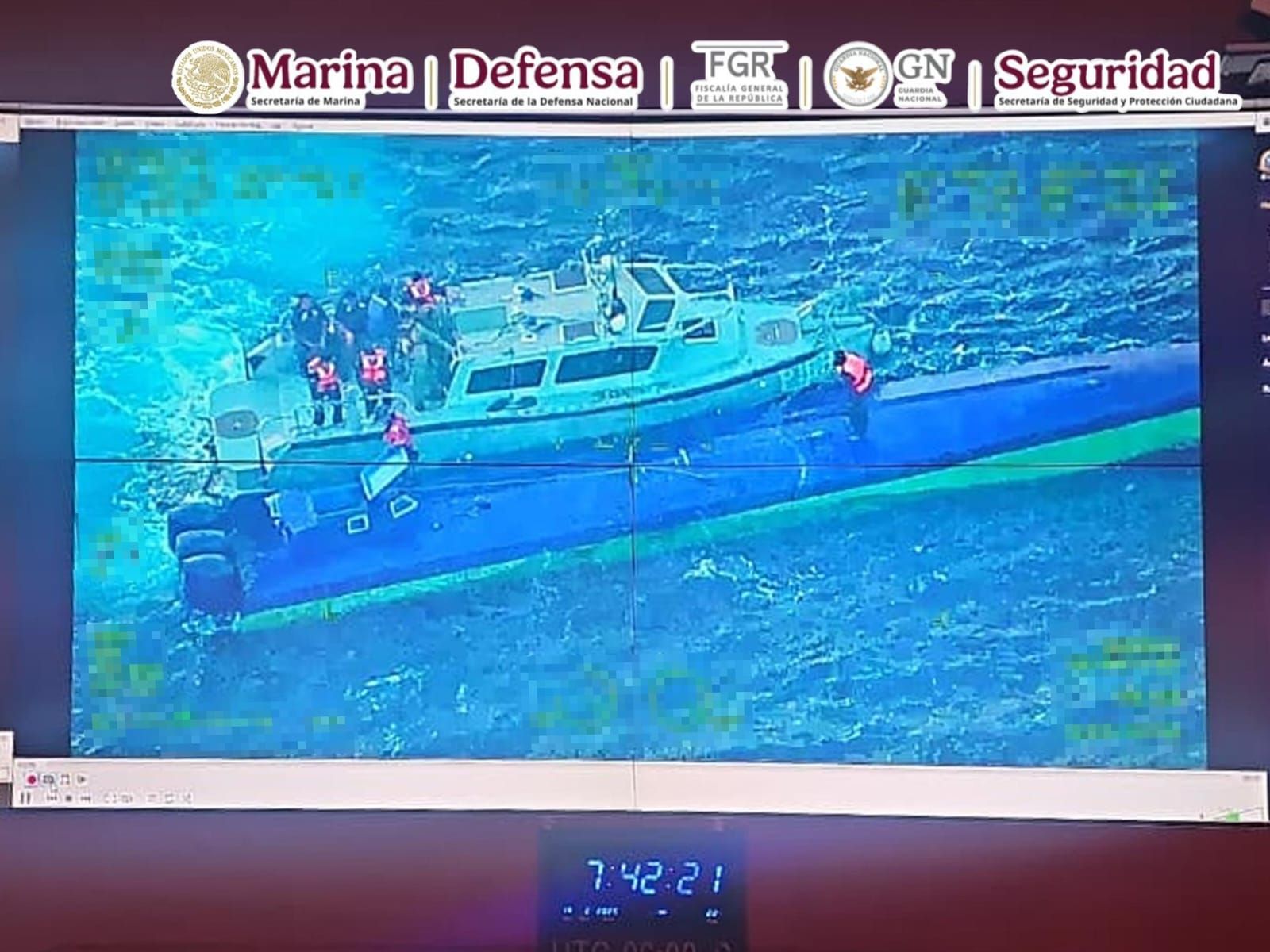 Harfuch: en la última semana se han asegurado 10 toneladas de cocaína en zonas costeras de México