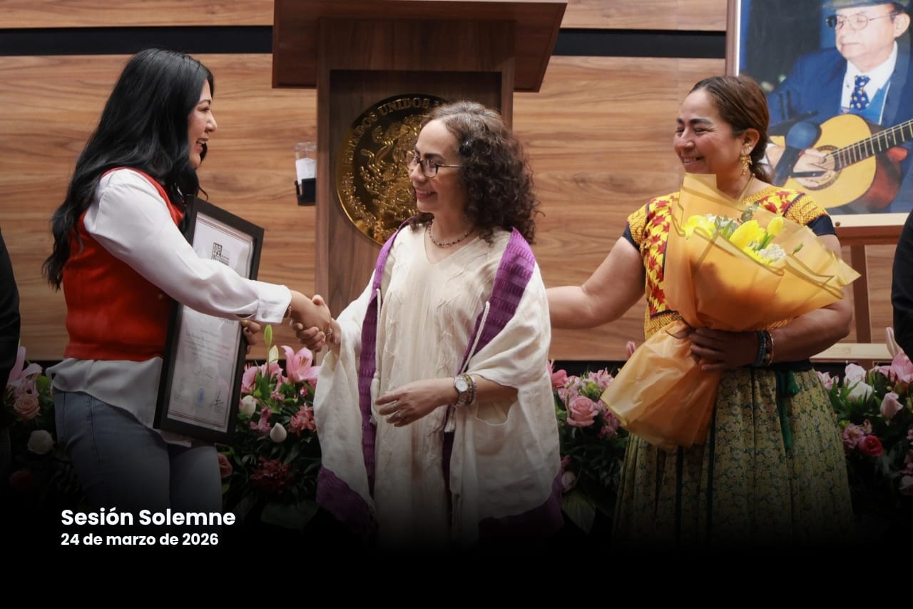 En Sesión Solemne, Congreso local entrega reconocimientos por destacadas trayectorias en el deporte y la cultura