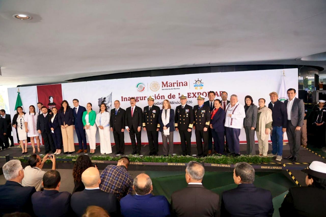 Asiste Nino Morales a la inauguración de la EXPOMAR 2026