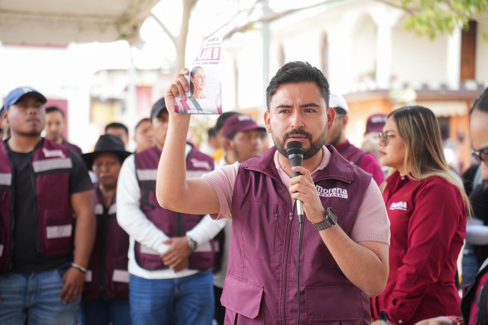 Acusa Morena que freno a Plan B ha sido orquestado desde el PT Oaxaca