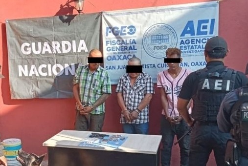 Fiscalía de Oaxaca ejecuta cateo en la Sierra de Flores Magón