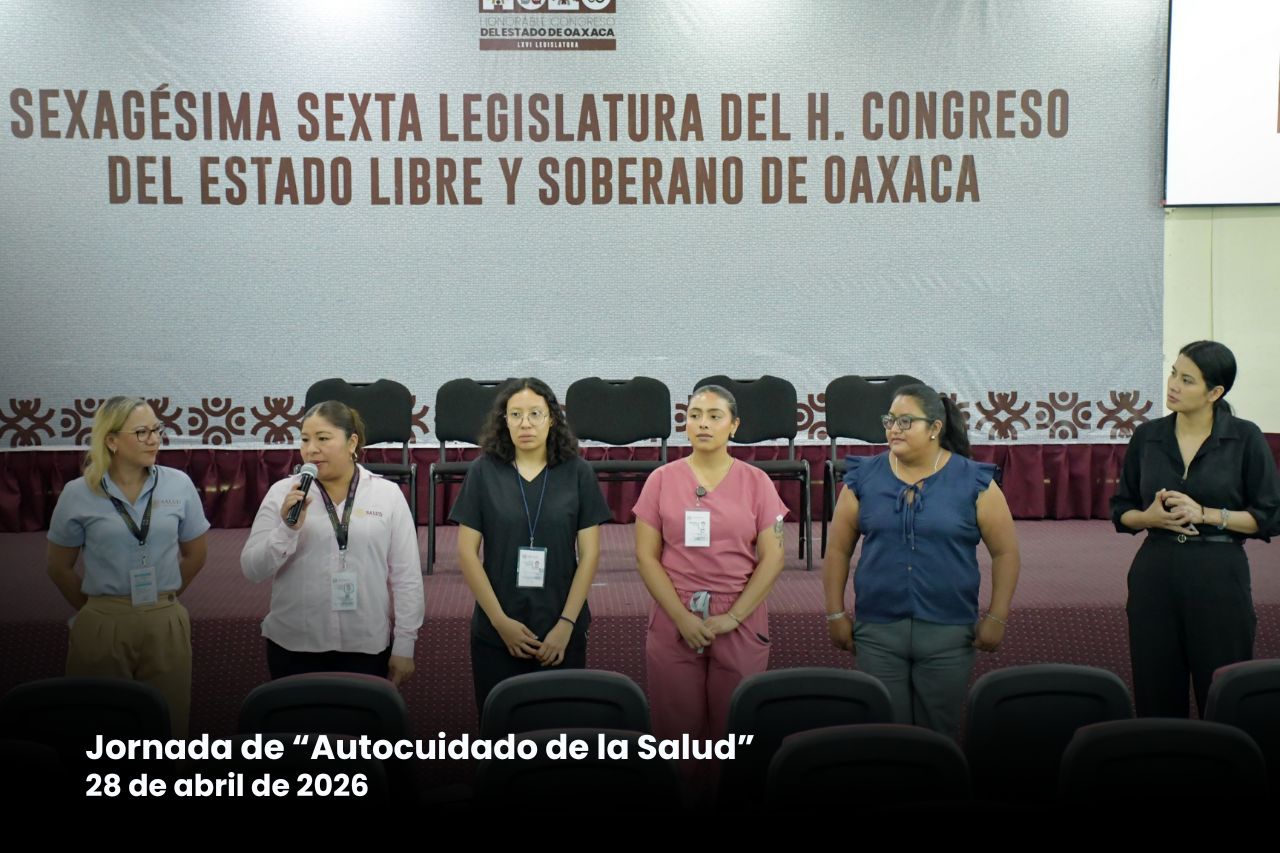 Impulsa el Poder Legislativo bienestar integral del personal con Jornada de “Autocuidado de la Salud”
