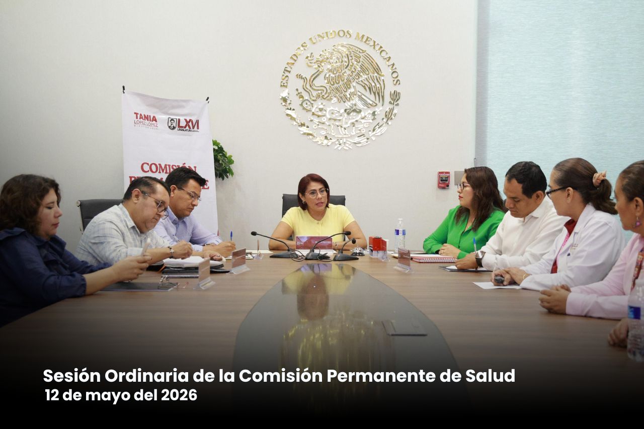 Recibe Comisión Permanente de Salud de la LXVI Legislatura el Plan Anual de Trabajo de la CEAMO
