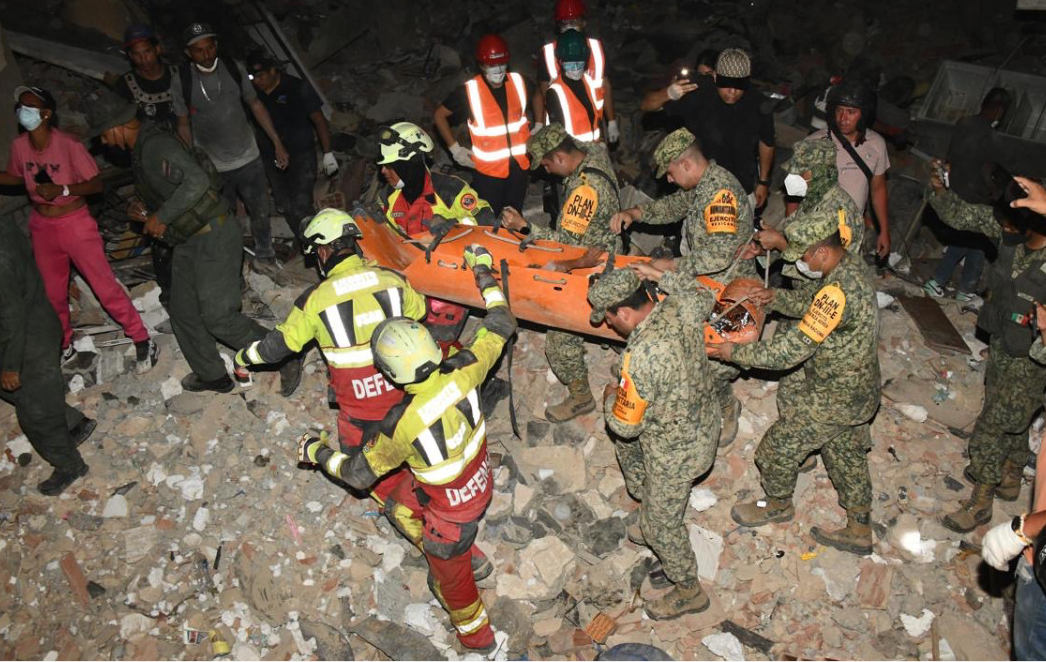 Sismos en Venezuela dejan casi mil 500 muertos y 189 edificios colapsados