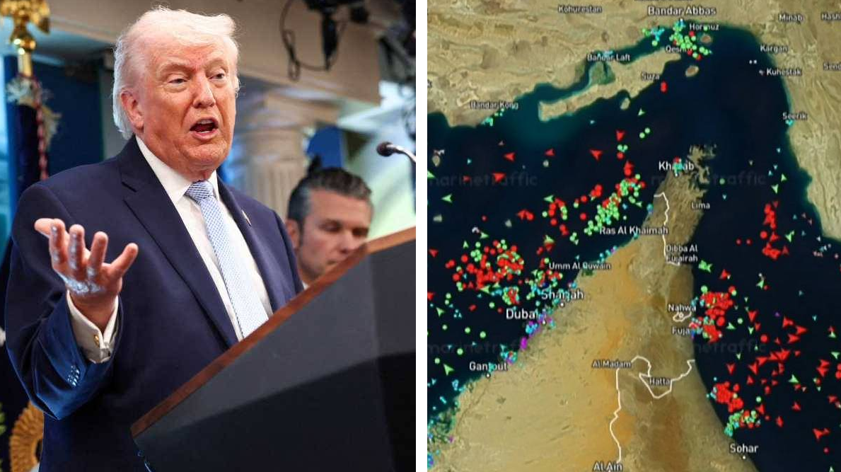 Trump afirma que Irán acepta inspecciones nucleares y mantiene abierto el estrecho de Ormuz