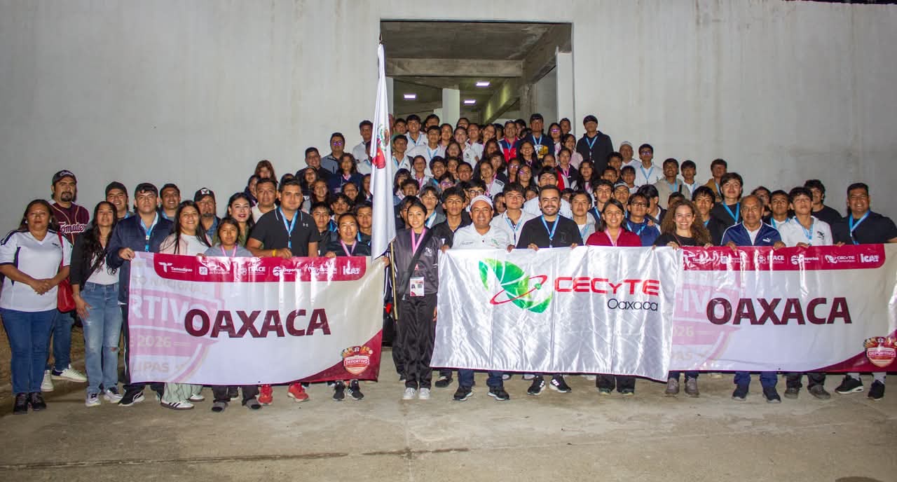 El Colegio de Estudios Científicos y Tecnológicos del Estado de Oaxaca (CECyTEO) obtuvo un total de ocho medallas en el XXII Encuentro Nacional Deportivo de los CECyTE 2026, celebrado en Tamaulipas; reflejo del talento, disciplina y compromiso de las juventudes de la entidad.