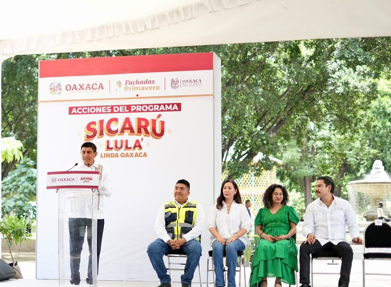 Sicarú Lula´ y Fachadas Primavera otorgan nuevo rostro al centro de Oaxaca