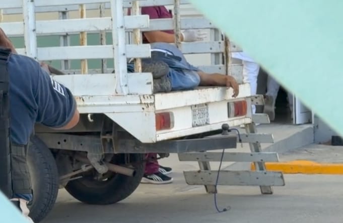 Homicidio sobre la carretera local Juchitán - Unión Hidalgo