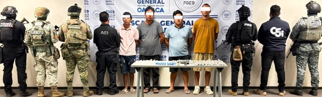 POLICÍA ESTATAL INFORMA LA CAPTURA DE 11 INTEGRANTES DE CÉLULAS DELICTIVAS EN EL ISTMO