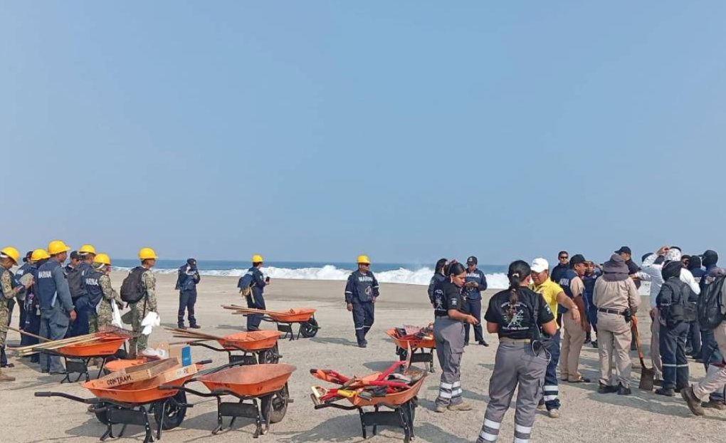 Nuevo derrame de hidrocarburo en tres playas de Oaxaca