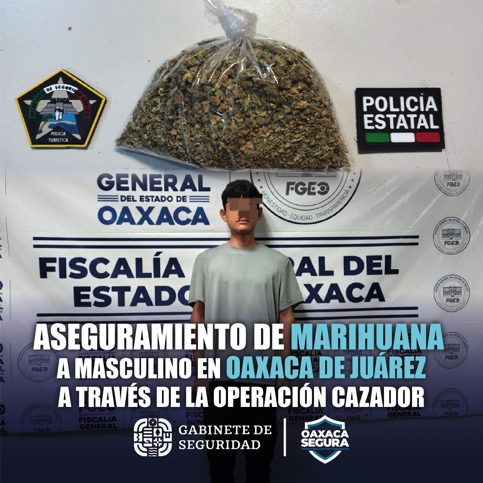 Detiene SSPC a una persona por delitos contra la salud