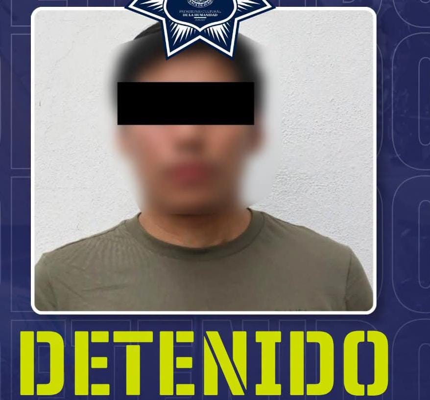 Detienen a individuo en el centro de #Oaxaca por tomar fotografías inadecuadas a mujeres