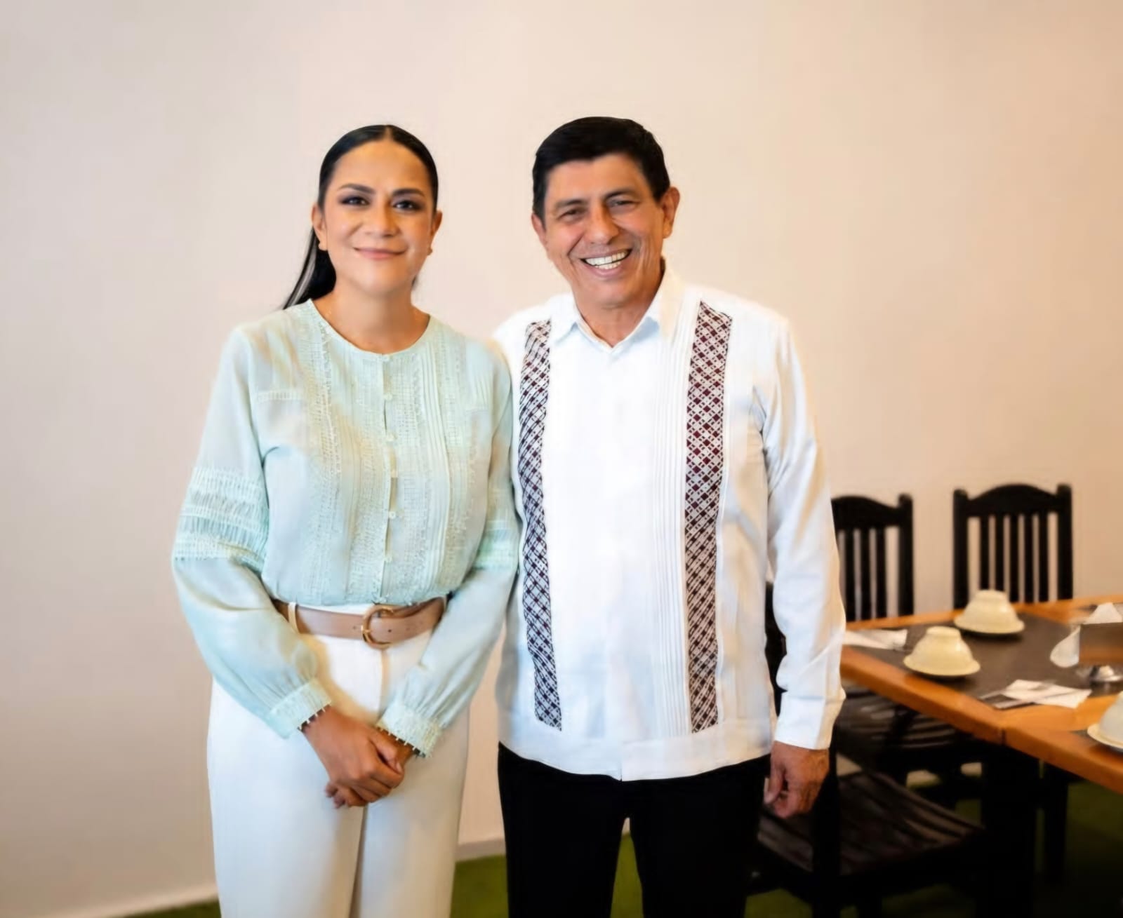 Encuentro de Ariadna Montiel con el Gobernador Salomón Jara Cruz reafirma la consolidación de la transformación en territorio oaxaqueño