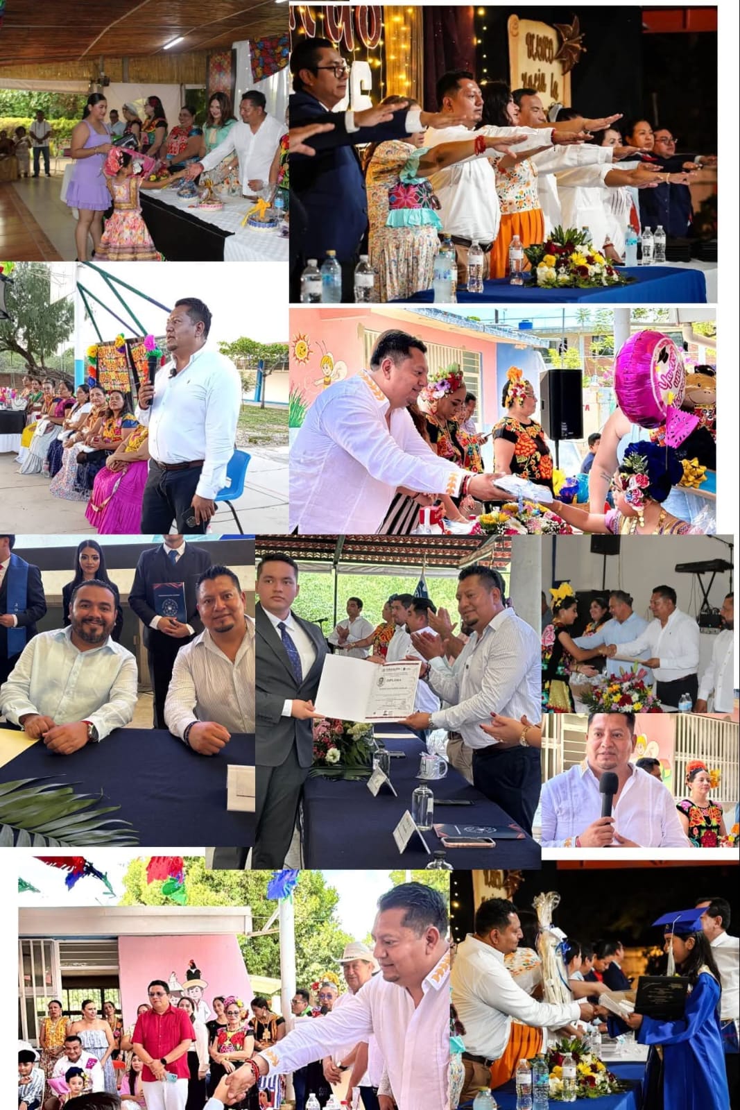 Con profundo agradecimiento, expreso mi sincero reconocimiento a todas las instituciones educativas que me distinguieron con el honor de ser padrino de generación 2026.