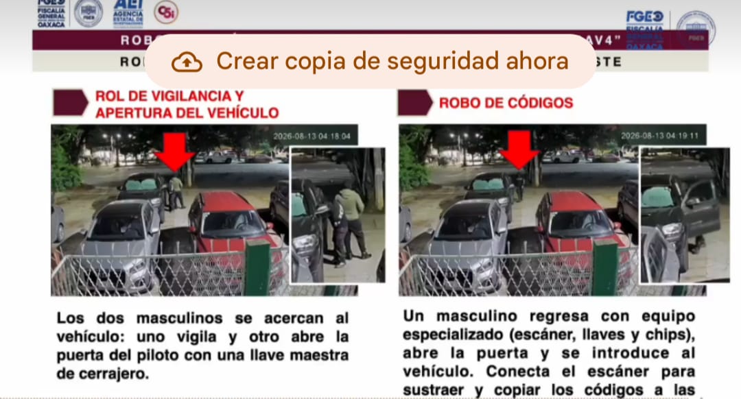 Desarticula fiscalía célula dedicada al robo de Toyotas en Oaxaca