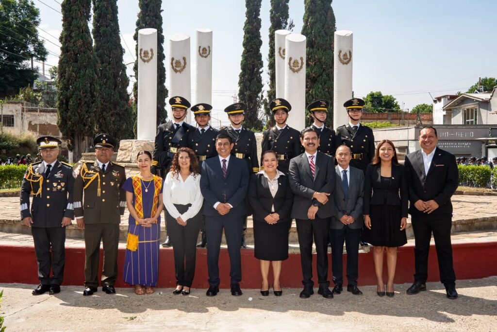 Conmemora Gobernador de Oaxaca 179 aniversario de la Gesta Heroica de los Niños Héroes de Chapultepec