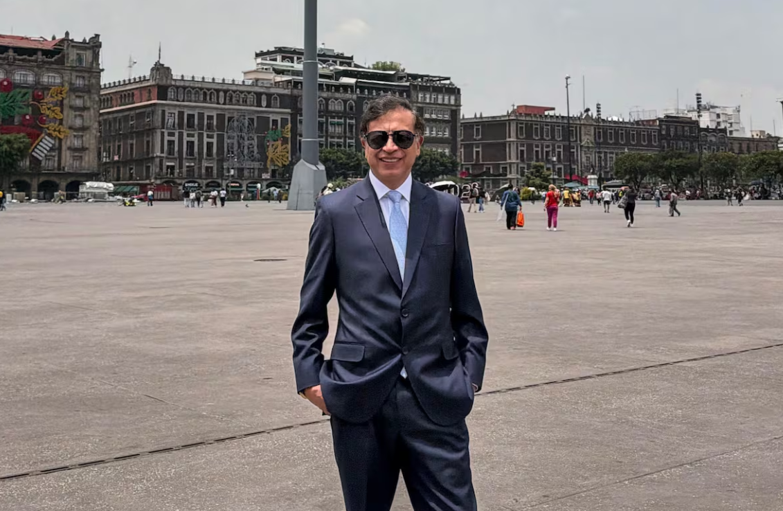 Gustavo Petro se reúne con Claudia Sheinbaum en México