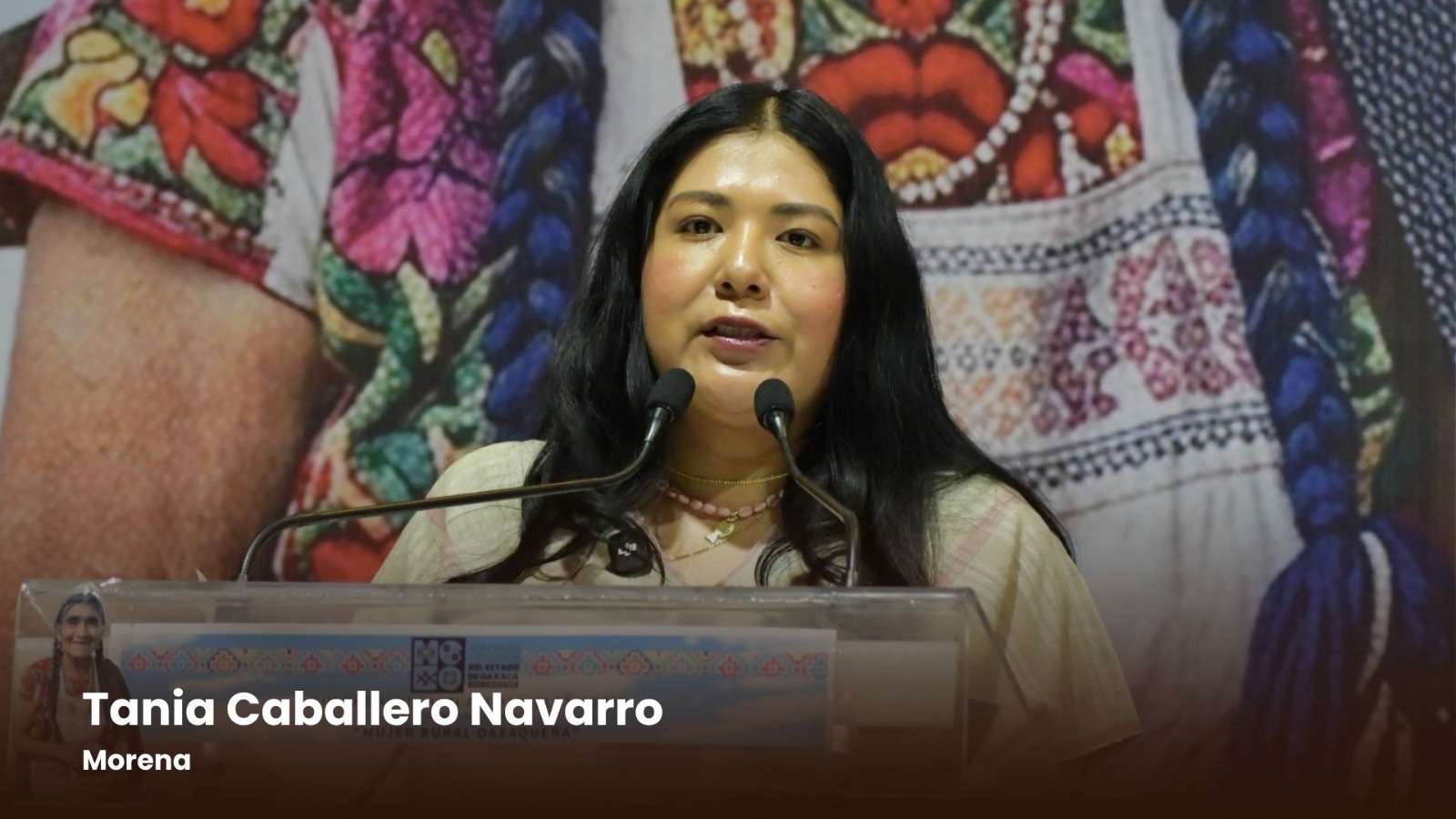 "Reconocer los derechos de las mujeres rurales es hacer justicia con quienes trabajan por Oaxaca": Tania Caballero Navarro