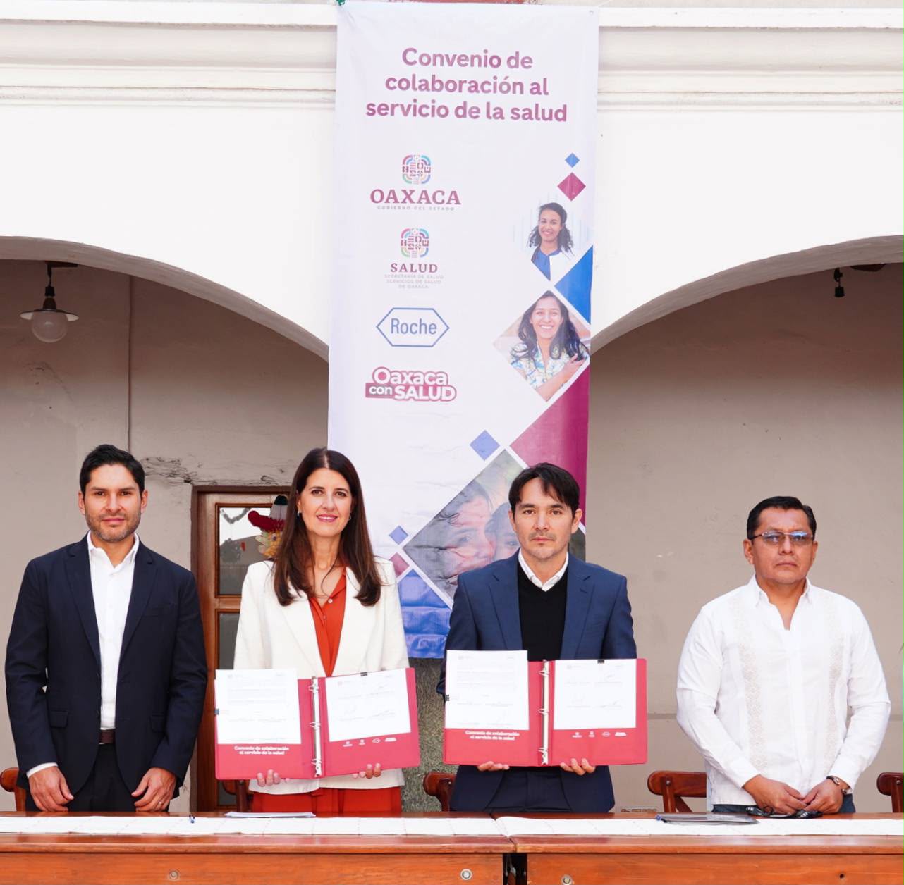 Suman SSO y Roche México esfuerzos para fortalecer la atención de salud en comunidades